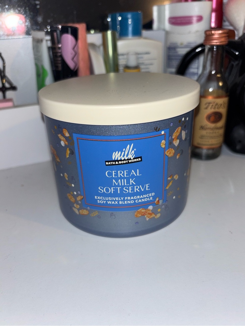 bath and body works x milk bar cereal milk candle
